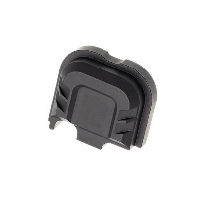 Tyrant CNC TDG43X48SPBLACK Slide Cover Plate  Chevron Design Glock 43x/48 Black Aluminum