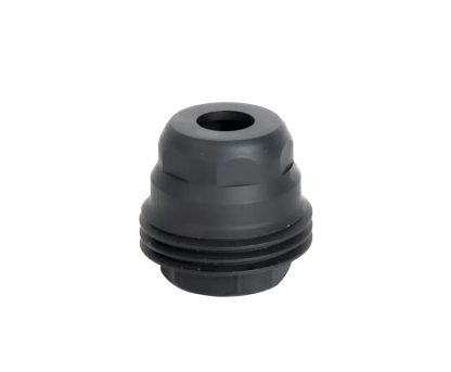 Jk Armament JKMDHDM111624 Minimalist 45Cal Fits 1" Long 11/16"x24 Stainless Steel Nitride Black
