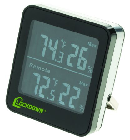 LOCKDOWN 1116792 WIRELESS HYGROMETER