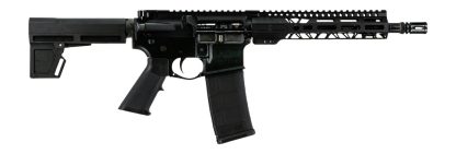 Faxon Firearms FXSPT556105SA9 Sport  5.56 NATO 30+1 10.50" Black Nitride SOCOM Threaded Barrel, Aluminum Receiver w/Picatinny Rail, M-LOK Handguard, Black Polymer KAK Shockwave Pistol Brace, Ergonomic