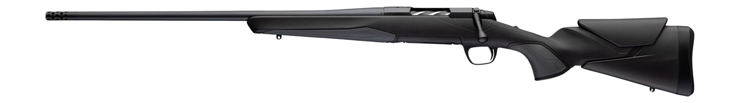 Browning 036126294 X-Bolt 2 Hunter 6.5 PRC 3+1 24" Matte Blued Threaded Barrel, Matte Blued Steel Drilled & Tapped Receiver, Matte Black Adj Vari-Tech Synthetic Stock, Left Hand