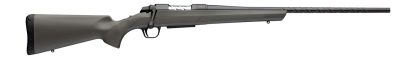 Browning 035851224 AB3 Pro Full Size 270 Win 4+1 22" Matte Blued Spiral Fluted Threaded Barrel, Matte Blued Steel Drilled & Tapped Receiver, Gray/Green Fixed Synthetic Stock, Right Hand