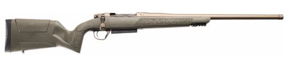 Christensen Arms 801-15002-01 Evoke  6.5 Creedmoor 4+1 20" Burnt Bronze Cerakote Threaded Barrel, Burnt Bronze Cerakote Drilled & Tapped Receiver, Picatinny Rail Forend, OD Green Fixed Synthetic Stock