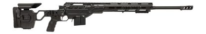 Cadex Inc CDXMCKRKN6524BR20I2B1N CDX-MC Kraken 6.5 Creedmoor 10+1 24" Black DLC Match Grade Threaded Barrel, Black DLC Receiver w/Picatinny Rail, M-LOK Handguard, Black Adjustable Folding Buttstock, B