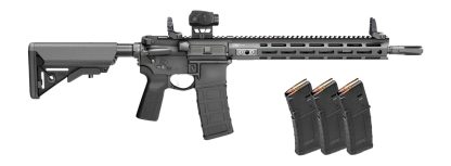 Springfield Armory STV914556BV2B5PAC SAINT Victor V2 Gear Pac 5.56 NATO 30+1 14" Black Melonite Barrel, Black Hardcoat Anodize Aluminum Receiver w/Picatinny Rail, M-LOK Handguard, B5 Enhanced Sopmod B