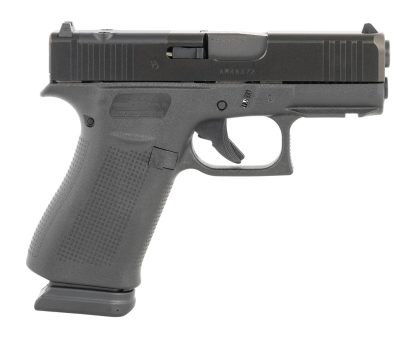 Glock UX4350203FRMOS G43X MOS 9mm Luger 15+1 3.41" Black GMB Barrel, Black Steel Serrated w/Optic Slide, Black Polymer Frame w/Accessory Rail, Ambidextrous, USA Made