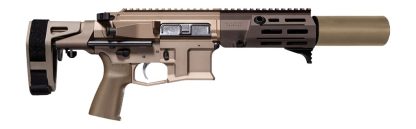 Maxim Defense MXM47845 PDX SD 300 Blackout 20+1 5.50" Arid Brown Integrated Suppressor Barrel, Arid Brown Aluminum Receiver w/Picatinny Rail, M-Slot Handguard,Arid Brown Polymer Maxim CQB Brace, Polym