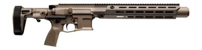 Maxim Defense MXM49215 SDX RFLX 300 Blackout 30+1 8.50" Arid Brown Integrated Suppressor Barrel, Receiver w/Picatinny Rail, M-Slot Handguard, Arid Brown Polymer SB Tactical SBA5 Brace, Polymer Grip