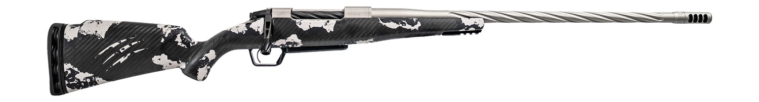 Fierce Firearms ROGSSX308WIN18GP Twisted Rogue XP 308 Win 3+1 18" Tungsten Cerakote Spiral Fluted Threaded Stainless Steel Barrel, Drilled & Tapped Receiver, BiPod Rail Forend, Phantom Camo LR Negativ