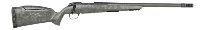 Fierce Firearms  CT Rage LR Full Size 25 Creedmoor 4+1 22" Carbon Fiber Match Grade Threaded Barrel, Black Cerakote Titanium Drilled & Tapped Receiver, Picatinny Rail Forend, Carbon Matrix Push Button