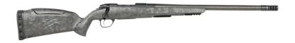 Fierce Firearms  CT Rage LR Full Size 308 Win 4+1 18" Carbon Fiber Match Grade Threaded Barrel, Black Cerakote Titanium Drilled & Tapped Receiver, Picatinny Rail Forend, Carbon Matrix Push Button Adj