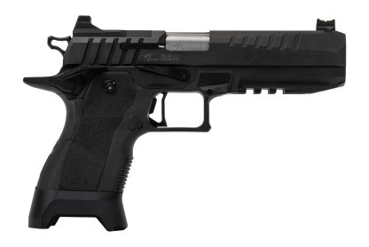 Oa Defense  2311  Full Size 9mm Luger 17+1 5" Stainless Barrel, Black Steel Optic Ready/Serrated Slide, Black Aluminum Frame w/Picatinny Rail, Black Polymer Grip, Ambidextrous