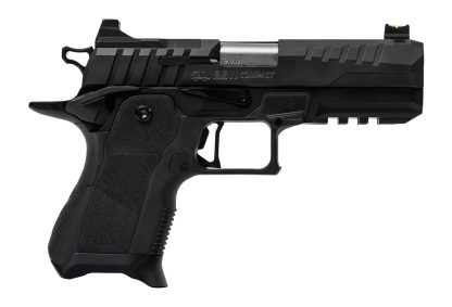 Oa Defense  2311 w/Plus Kit Compact 9mm Luger 17+1 4.25" Stainless Barrel, Black Steel Optic Ready/Serrated Slide, Black Aluminum Frame w/Picatinny Rail, Black Polymer Grip, Ambidextrous