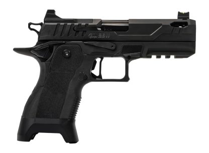 Oa Defense  2311 Pro w/Plus Kit Compact Frame 9mm Luger 17+1 4.25" Black Ported Barrel, DLC Black Steel Optic Ready/Serrated Slide, Black Aluminum Frame w/Picatinny Rail, Black Polymer Grip, Ambidextr
