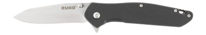 RUKO RUK0187BK    420A 3.25"TACT BLK GFR FOLDING