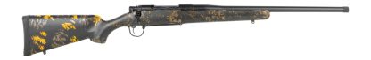 Christensen Arms 8010135500 Mesa FFT Buckmasters Full Size 6.5 PRC 22" Black Cerakote Match Grade Threaded Barrel, Black Cerakote Stainless Steel Drilled & Tapped Receiver, Black w/Orange Sporter FFT