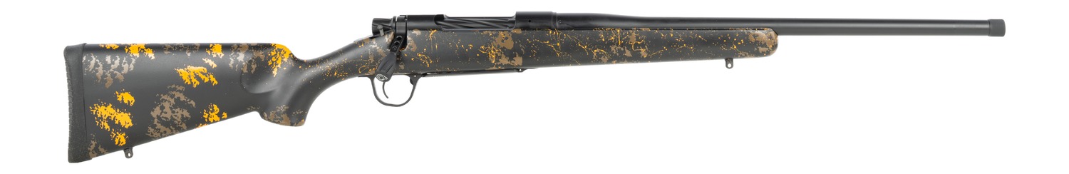 Christensen Arms 8010135800 Mesa FFT Buckmasters Full Size 270 Win 22" Black Cerakote Match Grade Threaded Barrel, Black Cerakote Stainless Steel Drilled & Tapped Receiver, Black w/Orange Sporter FFT