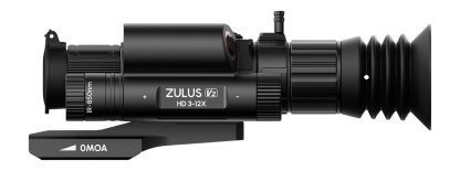 DNT ZHD312RV2 ZULUS HD 3-12X V2 D/N W/LSR RF