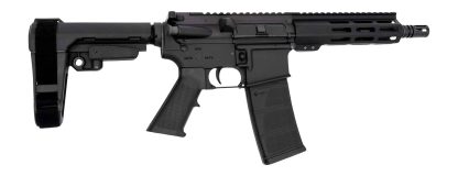 Andro Corp Industries 5568CB ACI-15 CQB 5.56 NATO 30+1 8" Black Nitride Threaded Barrel, Black Anodized Aluminum Receiver w/Picatinny Rail, M-LOK Handguard, Black Polymer SBA3 Pistol Brace, Black A2 G