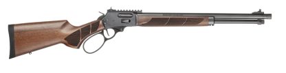Smith & Wesson 1854 1854 America 250 Limited Edition 44 Rem Mag 9+1 19.25" Black Armornite Threaded Barrel, Engraved Black Armornite Stainless Steel Receiver w/Picatinny Rail, Walnut Forearm & Fixed S