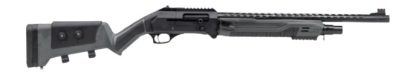 Panzer Arms PAFS1PROFSGRA FS1 Pro 12 Gauge Semi-Auto 3" 4+1 20" Black Shrouded Barrel, Gray Cerakote Receiver w/Picatinny Rail, M-LOK Handguards, Black Adj Cheekrest Synthetic Stock, Picatinny Rail Fo