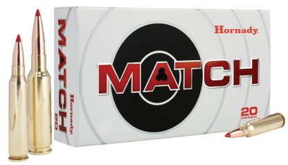 Hornady 81391 Match  6mmCreedmoor 108gr Extremely Low Drag-Match 20 Per Box/10 Case
