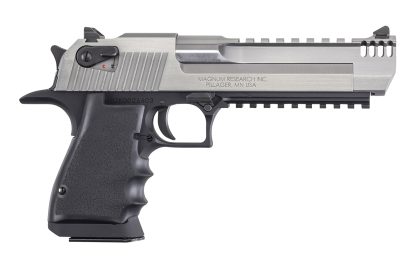 Magnum Research DE44ASIMB Desert Eagle Mark XIX L6 44 Rem Mag 6" 8+1 Black Hardcoat Anodized Aluminum Frame Stainless Steel Slide Black Polymer Grip