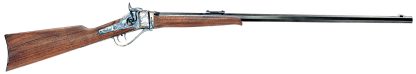 Chiappa Firearms 920025 1874 45-70 Gov 1rd, 32" Blued Octagon Barrel, Color Case Hardened Steel Oiled Checkered Walnut, Fixed Checkered w/ Patch Box Stock, Right Hand