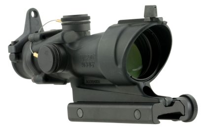 Trijicon 100091 ACOG Black Hardcoat Anodized 4x32mm Illuminated Amber Crosshair 223 Reticle