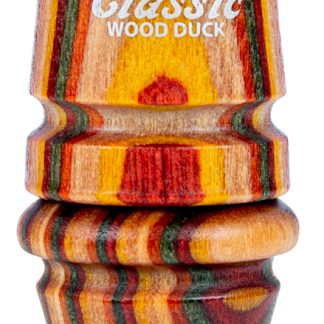 Primos 882 Classic  Open Call, Wood Duck Sounds, Attracts Ducks Species, Multi-Color Hardwood