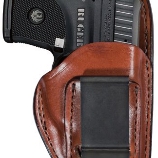 Bianchi 19226 100 Professional  Size 09 IWB Leather Tan Belt Clip Fits Walther PPK/Bersa Thunder/Diamondback DB Right Hand