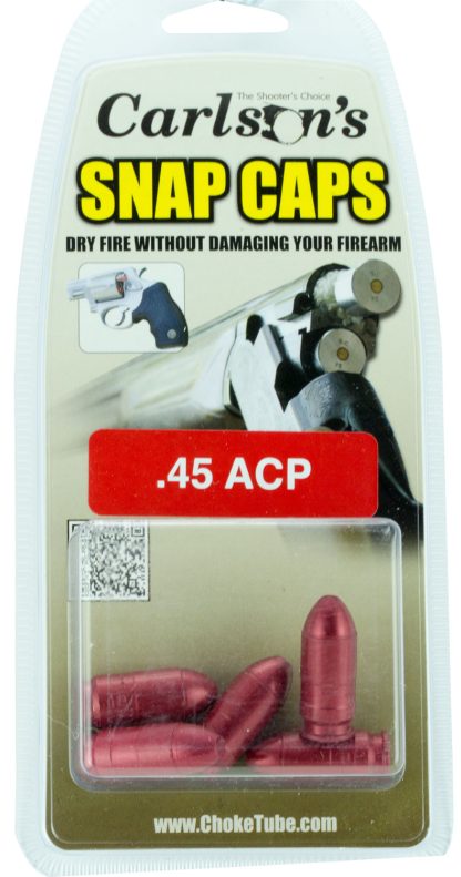 Carlson's Choke Tubes 00062 Snap Cap Pistol 45ACP 5Pack