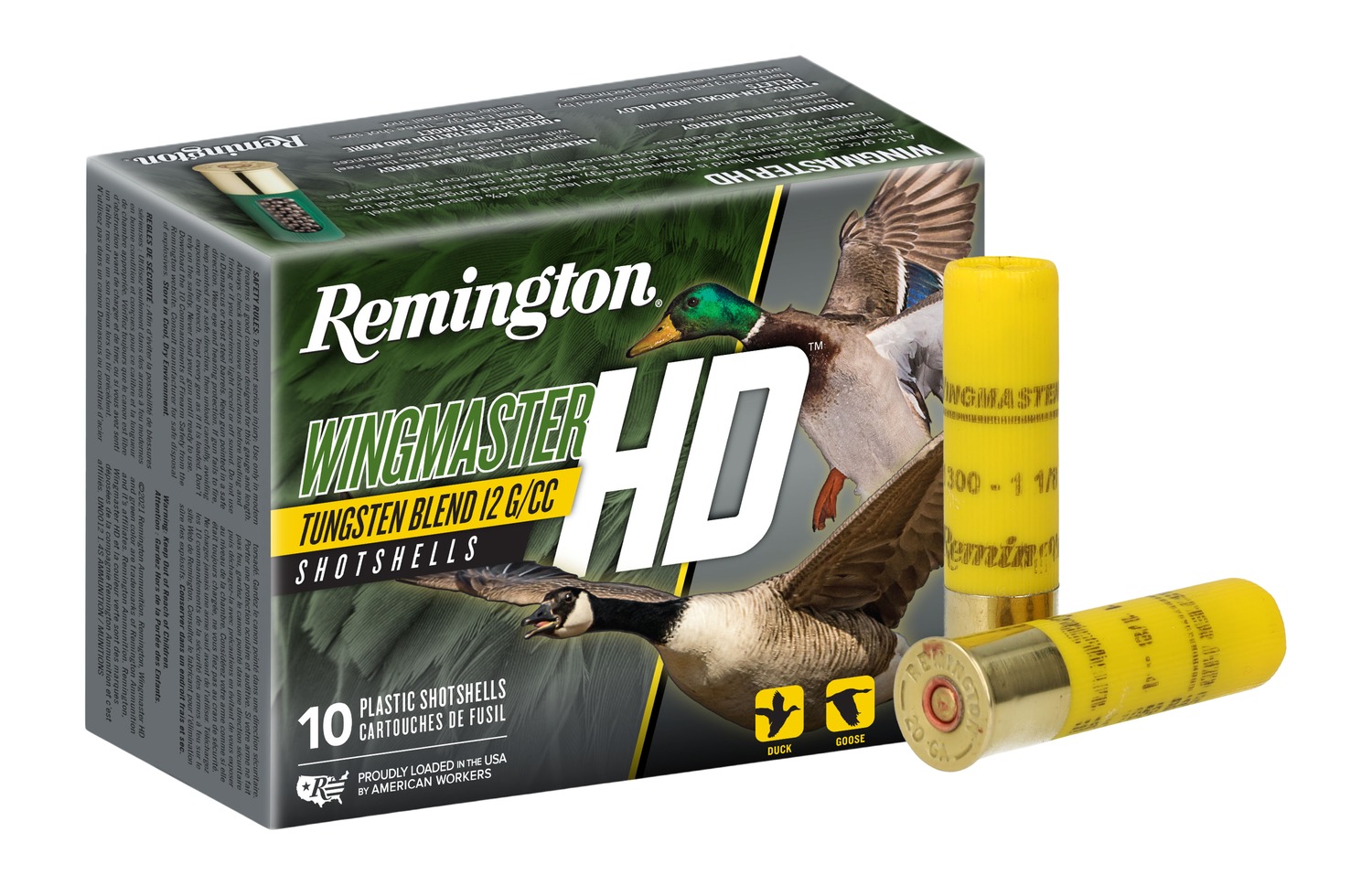 Remington Ammunition 20763 Wingmaster HD 20Gauge 3" 1 1/8oz 4Shot 10 Per Box/10 Case