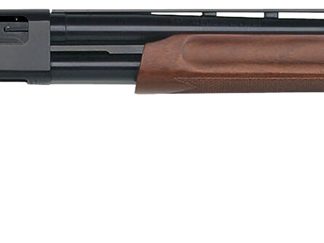 Mossberg 50120 500 All Purpose Full Size 12 Gauge Pump 3" 5+1 28" Blued Vent Rib Barrel, Blued Integral Scope Mount Steel Receiver, Fixed Hardwood Stock, Right Hand, Accu-Set Chokes