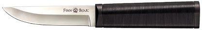 Cold Steel 20PC Finn Bear 4" Fixed Plain 4116 Stainless Steel Blade/Black Polypropylene Handle