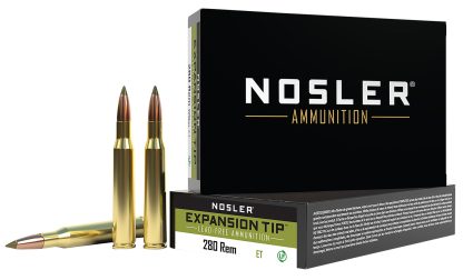 Nosler 40511 E-Tip 280Rem 140gr E Tip Lead Free 20 Per Box/10 Case