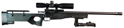Crickett KSA2159 CPR Complete Package Youth 22 LR 1rd 16.12" Threaded Bull Barrel W/Muzzle Brake, Adjustable Cheek Comb Synthetic Stock, 10 3/8"-11 1/8" LOP, Integrated Buttstock & Forend Crickettinny