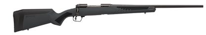 Savage Arms 57062 110 Hunter Full Size 204 Ruger 4+1 22" Matte Black Button-Rifled Barrel, Matte Black Drilled & Tapped Carbon Steel Receiver, Adj AccuStock Matte Gray Synthetic Stock, Right Hand