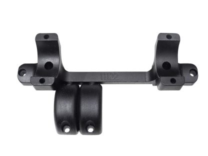 DNZ 11121 Game Reaper Scope Mount/Ring Combo Matte Black 1" Tube Fits TCA Venture/Compass Short Action Rifle, Medium Rings