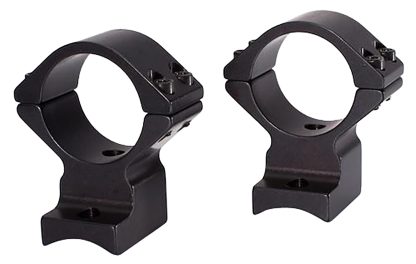Talley 94X725 Scope Mount/Ring Combo  Extended Black Anodized 1" Tube Savage Round Receiver with AccuTrigger (110 Series/A17/A22) Medium Rings