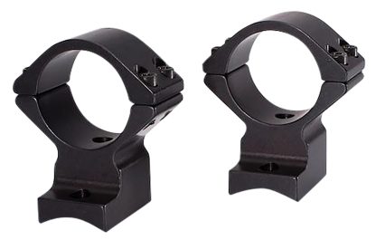 Talley 74X725 Scope Mount/Ring Combo  Extended Black Anodized 30mm Tube Savage Round Receiver with AccuTrigger (110 Series/A17/A22) Medium Rings