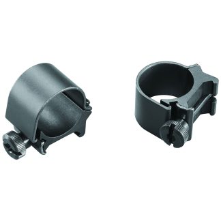 Weaver Mounts 49040 Detachable Top Mount Rings  Matte Black 1" Low