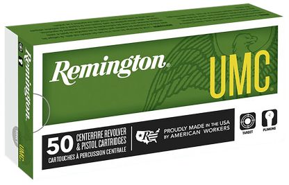 Remington Ammunition 23744 UMC  44RemMag 180gr Jacketed Soft Point 50 Per Box/10 Case