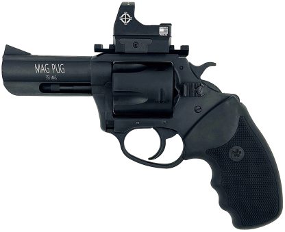 CHARTER ARMS MAG PUG 357M BLK 5RD 3" REDDOT
