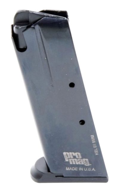 ProMag KEL01 Standard 10rd 9mm Luger Fits Kel-Tec P-11 Blued Steel
