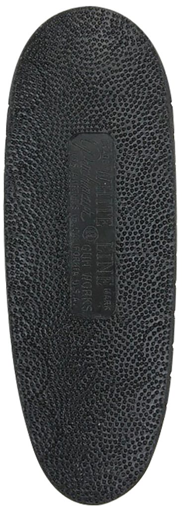Pachmayr 00006 F325 Deluxe  Black w/White Line Medium Rubber For Rifle/Shotgun
