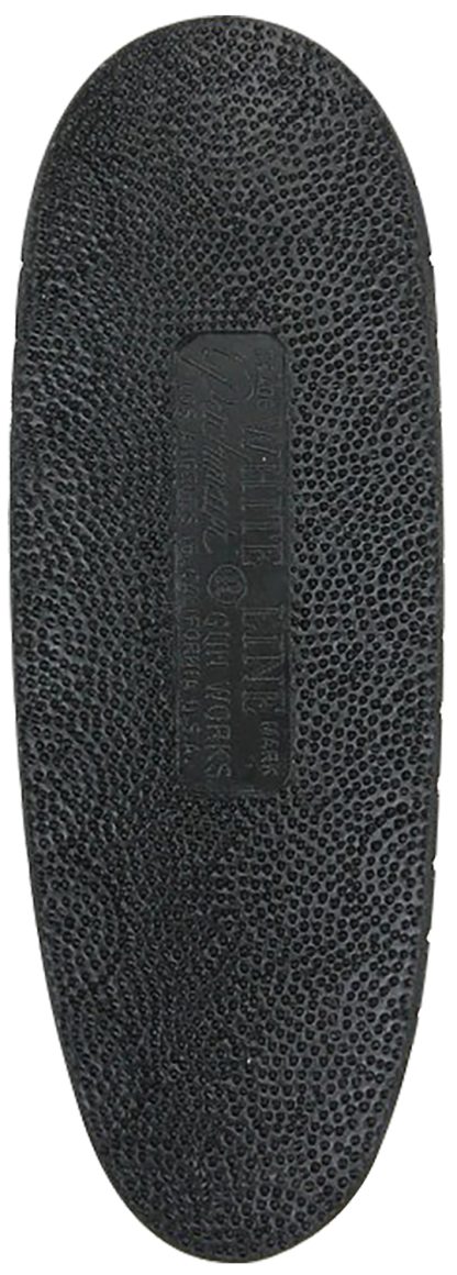 Pachmayr 00006 F325 Deluxe Black w/White Line Medium Rubber For Rifle/Shotgun