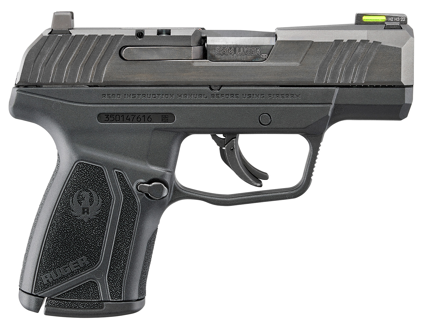 RUGER MAX-9 9MM BK/BK 10+1 AS MS CA
