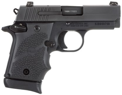 SIG SAUER P938 9MM NITRON BLK RUBER AMBI