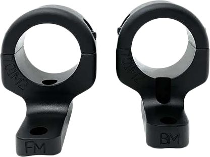 DNZ 701M2 Game Reaper 2 Scope Mount/Ring Combo Matte Black 1" Howa